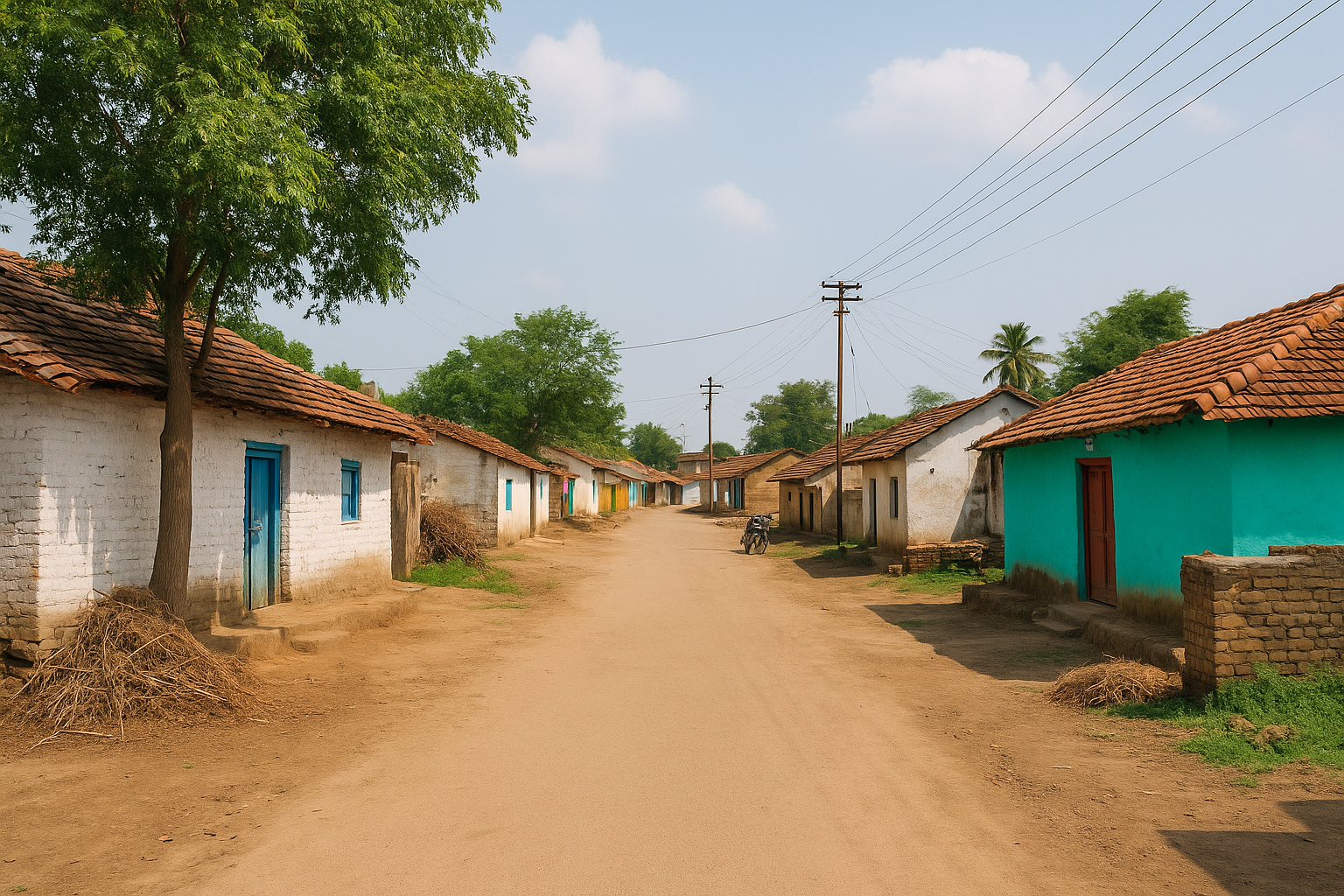 ग्रामपंचायत येरला ग्रामीण परिसराचे छायाचित्र